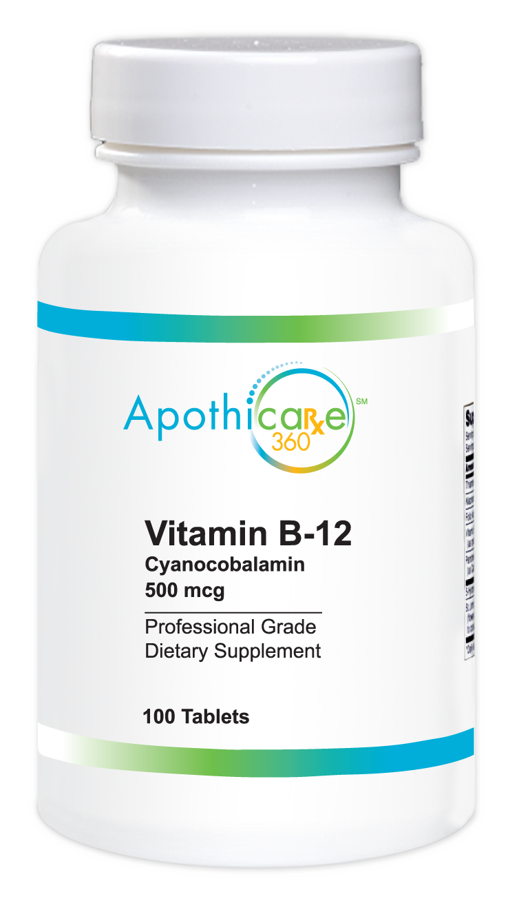 Vitamin B-12 Cyanocobalamin 500mcg